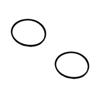 Premium Quality 2 Pieces Rubber Belt for Wet Grinder of 5L, 7L and 10L(Type-Model No: 31)