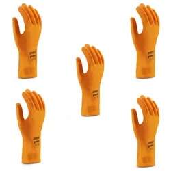 Udyogi Proton Rubber Hand Gloves (Pack of 5 Pair)