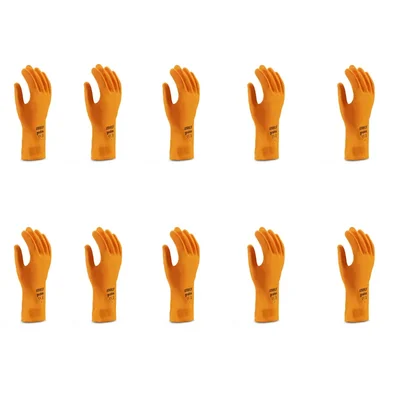 Udyogi Proton Rubber Hand Gloves (Pack of 10 Pair)