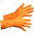 Green Home Reusable Latex Wet & Dry Rubber Hand Gloves For Multipurpose House Hold Uses (Pack-5 Pcs)