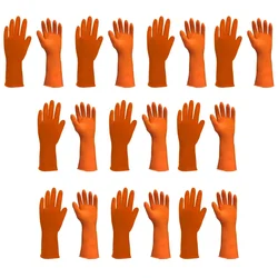 Premium Quality Rubber Hand Gloves For Multipurpose Uses(Pack-10)