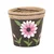 Unique Rubber Planter Pot with Print and Jute Work, Used for Home Decoration Purpose
