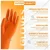Gripex Orange Industrial Rubber Gloves Offer Excellent Protection Against Chemicals, Abrasions & Punctures(Pack-1 Pair,Size-L)