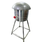 20X30 inch Gas Operated Romali Roti Bhatti and 16 inch MS Kadai With Stainless Steel Body