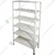 Menage 72 x 41 x 15 Inch 6 Shelves Multipurpose Rack With Accessories ( Ivory)