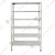 Menage 72 x 41 x 15 Inch 6 Shelves Multipurpose Rack With Accessories ( Ivory)