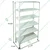 Menage 72 x 41 x 15 Inch 6 Shelves Multipurpose Rack With Accessories ( Ivory)