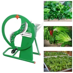 Manual Saag Cutter Toka Spinach Cutter Machine with Stainless Steel Blades