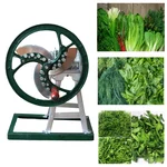 Hand Operated Table Top Frame Fitted Saag Cutter Machine with 3 Stainless Steel Blades For Kitchen Usage