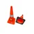 SAFEDOT Pack of 2 Traffic Cone 750mm with Rubber Base, for Road Safety & Parking - SDTC 05A - 3.5 kg