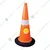 SAFEDOT Pack of 2 Traffic Cone 750mm with Reflective Bands, for Road Safety & Parking - SDTC 06 - 3 kg