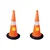 SAFEDOT Pack of 2 Traffic Cone 750mm with Reflective Bands, for Road Safety & Parking - SDTC 06 - 3 kg