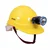 Safe Dot Airboss Safety Helmet with Light & Ratchet Adjustable 4 PointCradle 10 W (LED BULB)