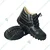 SAFEDOT High Ankle Safety Shoes with Steel Toe - Durable PVC Sole, Rexine Upper (2.2mm), Comfortable Fabric Lining(Size-6)