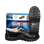 SAFEDOT Steel Toe Safety Shoes Pair of 1, 5, 10, 25 - Durable PVC Sole, Rexine Upper (1.6mm), Comfortable Fabric Lining