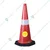 SAFEDOT Pack of 5 Traffic Cone 750mm with Reflective Bands, High Visibility for Road Safety, & Parking - SDTC 01-1.5 kg