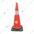 SAFEDOT Pack of 2 Traffic Cone with 6" Reflective Band, 1000mm, for Road Safety & Parking-SDTC 10-4.5 kg