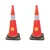 SAFEDOT Pack of 2 Traffic Cone with 6" Reflective Band, 1000mm, for Road Safety & Parking-SDTC 10-4.5 kg