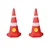 SAFEDOT Pack of 2 Traffic Cone Hexagon type 750mm with Reflective Bands for Road Safety & Parking - SDTC 07 - 4.5 kg