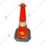 SAFEDOT Pack of 4 Traffic Cone 750mm with Reflective Bands, for Road Safety & Parking - SDTC 02 - 2 kg