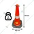 SAFEDOT Pack of 4 Traffic Cone 750mm with Reflective Bands, for Road Safety & Parking - SDTC 02 - 2 kg