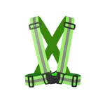 Warnmat High-Viz Outdoor Safety Cross Belt Reflective Jacket Free Size