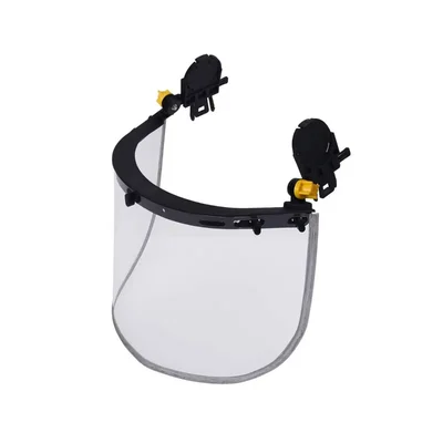 Premium Quality 5 Pcs Helmet Mountable Steel Mesh Face Shield - Durable, Protective for Grinding, Welding & Carpentry Safety