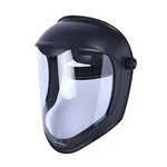 Premium Clear Face Shield with Adjustable Ratchet Ring - Durable Full Face Protection For Work Safety
