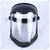 Premium Clear Face Shield with Adjustable Ratchet Ring - Durable Full Face Protection For Work Safety
