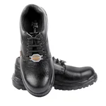 Hillson Argo Black  Safety Footwear, Steel Toe ISI and CE Certified Protective with 200J Toe Cap