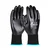 Fortuner Full Dip Nitrile Coated Safety Hand Gloves Black on Black, Offering Excellent Resistance to chemicals,oils & abrasions(Pack-1 Pair)