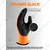 Fortuner Orange & Black Nylon Latex Coated Safety Gloves For Industrial & Mechanical Work, High Durability, Superior Grip & Comfort(Pack-1 Pair)