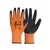 Fortuner Orange & Black Nylon Latex Coated Safety Gloves For Industrial & Mechanical Work, High Durability, Superior Grip & Comfort(Pack-1 Pair)
