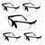 Super Safety Nylon Frame Safety Eyewear Against Dust & Flying Particles(Pack-1 Pcs,Color-Clear)