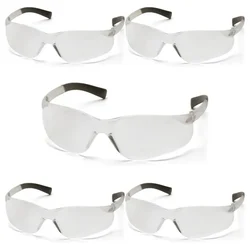 Super Safety Eyewear with UV Protection(Color-Clear,Pack-5 Pcs)