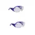 Super Safety Lightweight Safety Goggles with Clear Lenses to Protect Against Sand and Dust Particles ( Pack of 2 )