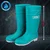 Total 42 Size 15 Inch pvc Safety Gumboots with Steel Toe Cap (TSP302SB.42)