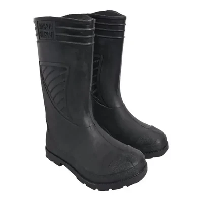 Hot Life 10 Inch Flexible PVC Sole Industrial Safety Gumboots(Size-6)