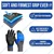 Fortuner Cut Level-2 Nitrile Coated Safety Hand Gloves With Double Dipped Sandy Palm (Pack-1 Pair)