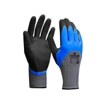 Fortuner Cut Level-2 Nitrile Coated Safety Hand Gloves With Double Dipped Sandy Palm 