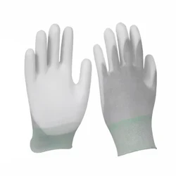 Fortuner ESD PU Palm Coated Safety Hand Gloves, Electrostatic Discharge Protection For Sensitive Electronics Handling(Pack-1 Pair)