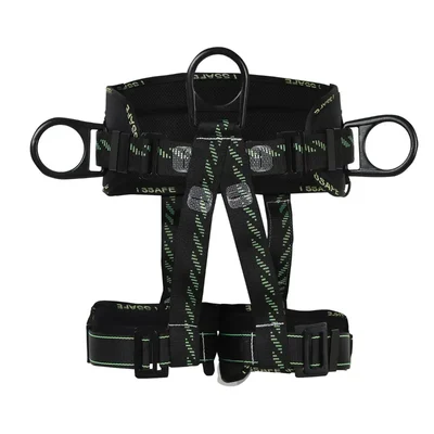 ISSAFE (ISF-102) Fall Protection Harness For Mountaineering, Tree Climbing &  Logging