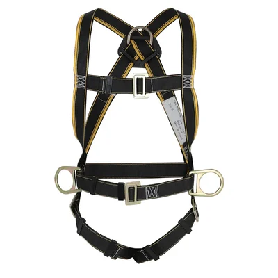 ISSAFE (ISF-14) Full Body Safety Harness For Controlled Descent, Tested & Certified With IS-3521 (PART 1 2021) CE & ANSI