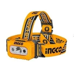 INGCO 200 lumens LED Headlamp With Maximum Beam Distance Of 91m. (HHL013AAA8)(Pack-1 pc)
