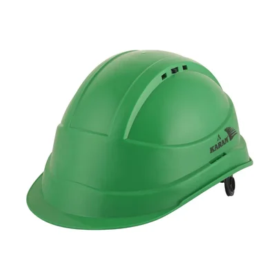 Karam PN542 ISI Marked Safety Helmet with Ratchet Type Adjustment For Outdoor Head Protection (Mint Green)