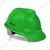Gravitech Pack of 2, 6, 20 Green HDPE Safety Helmet Pin Lock Type Adjustment for Industrial Use (STRONG CAP-P)(Pack-2 pcs)