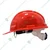 Aktion Industrial Safety Helmet with Rachet Type Reflective Band & Adjustable Chin Strap