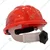 Aktion Industrial Safety Helmet with Rachet Type Reflective Band & Adjustable Chin Strap