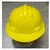 Heavy Duty Yellow Colour Safety Helmet for Multipurpose Industrial Uses, Adjustable & Without Ratchet(Pack-1 pc)
