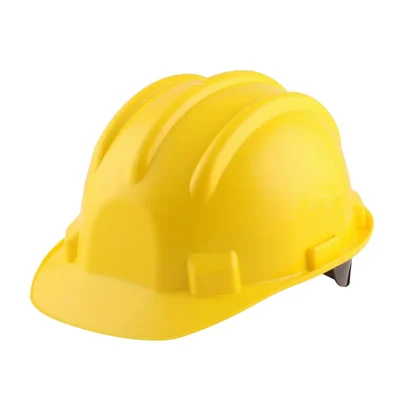 CHANDOK Safety Helmet Hard Hat Head Protection Outdoor Work Construction (Yellow)(Pack-1 pc)